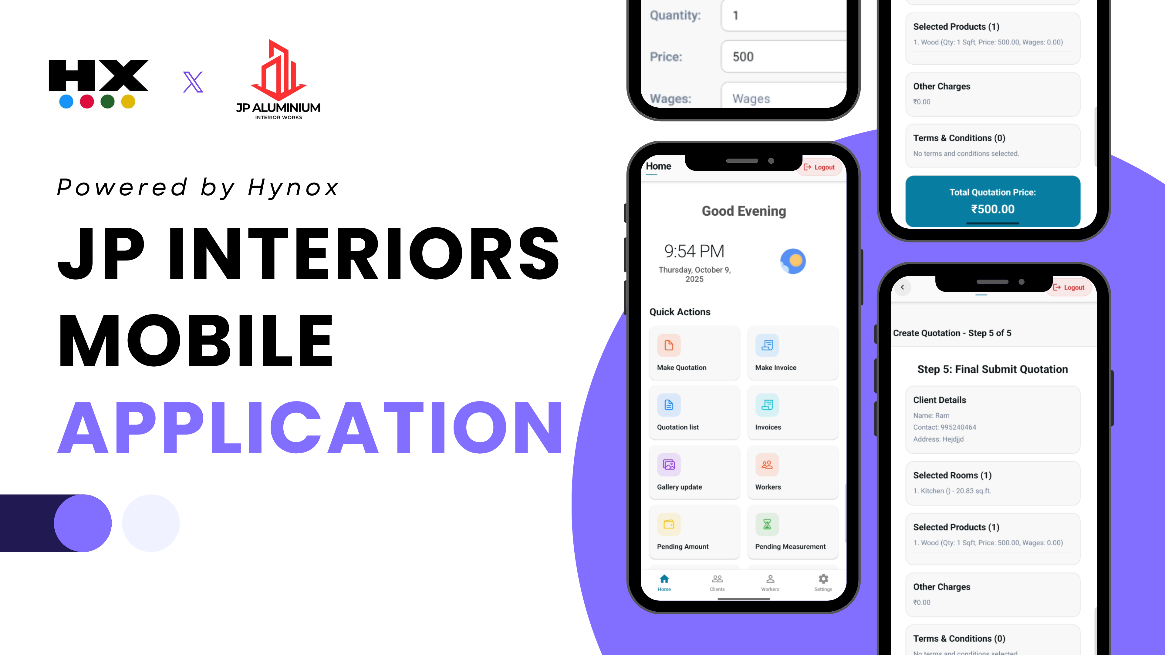 JP Interiors App